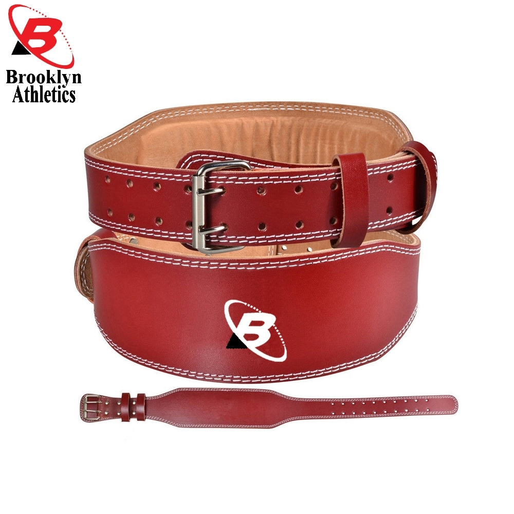 Leather Weightlifting Belt